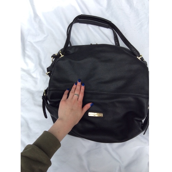 Steve madden faux leather large shoulder bag - Picture 3 of 8